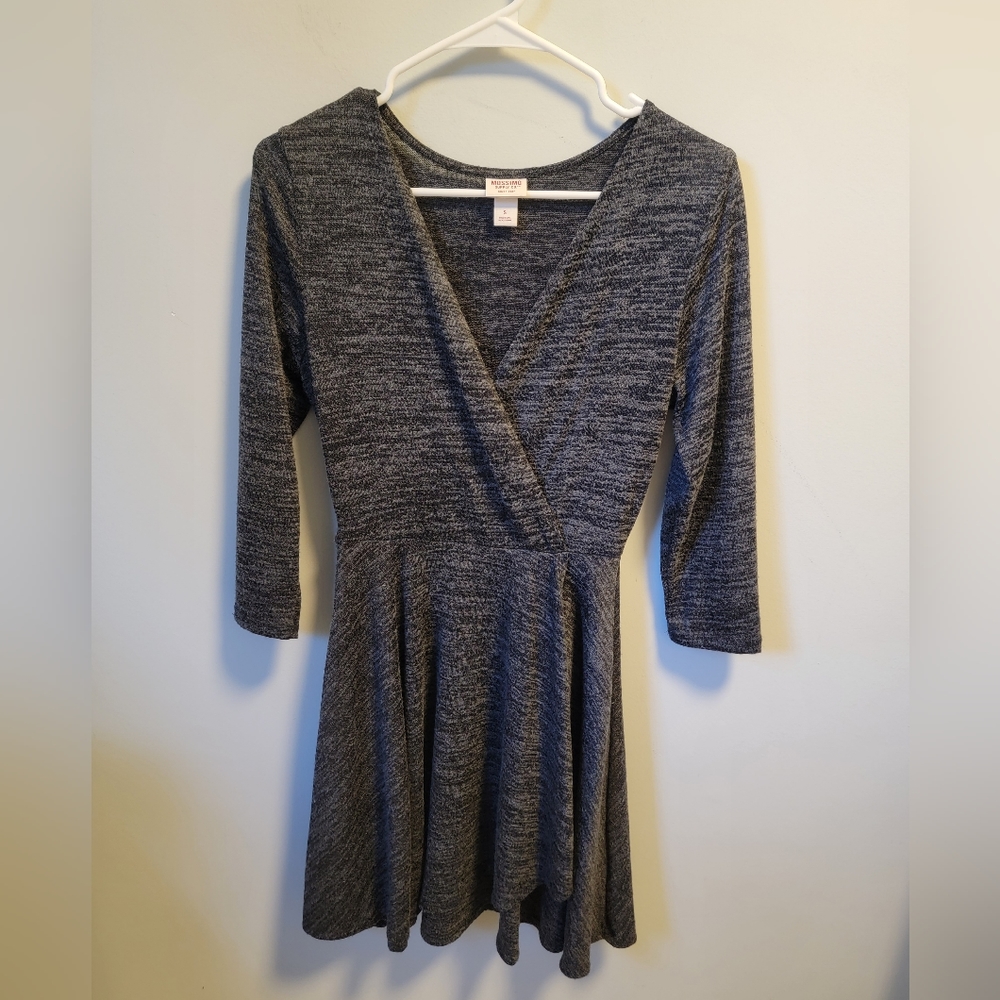 Mossimo Polyester Rayon Blend Wrap Dress Small